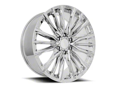 Escalade Platinum V Replica Chrome 6-Lug Wheel; 26x10; 31mm Offset (23-25 Colorado)