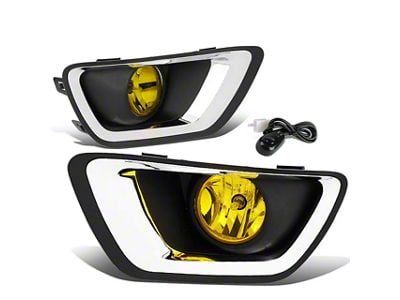 Fog Lights with Switch; Amber (15-19 Colorado)