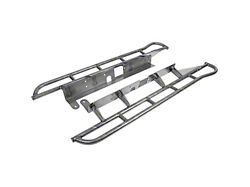 HD Rock Sliders; Black (15-22 Colorado Crew Cab w/ 5-Foot Short Box)