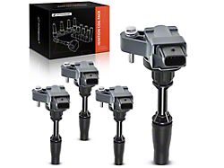 Ignition Coils; Set of Four; Black (15-18 2.5L Colorado)