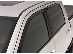 In-Channel Ventvisor Window Deflectors; Front and Rear; Dark Smoke (15-22 Colorado Crew Cab)