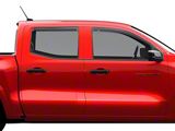 In-Channel Ventvisor Window Deflectors; Front and Rear; Dark Smoke (23-26 Colorado)