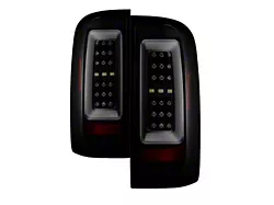 LED Tail Lights; Black Housing; Smoked Lens (15-22 Colorado)