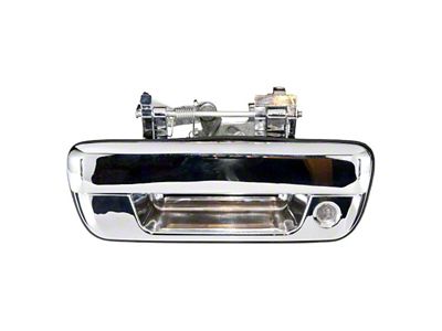 Manual Tailgate Lock Handle; Chrome (2015 Colorado)