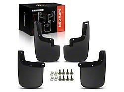 Mud Flap Splash Guards; Front and Rear (15-22 Canyon w/o OE Fender Flares)