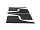Mud Flaps; Front and Rear; Gloss Carbon Fiber Vinyl (23-24 Colorado)