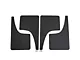 Mud Flaps; Front and Rear; Textured Black (15-22 Colorado)