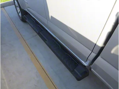 OE Style Running Boards; Black (15-22 Colorado Crew Cab)