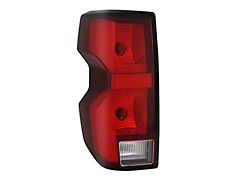 OEM Style LED Tail Light; Chrome Housing; Red/Clear Lens; Driver Side (23-26 Colorado Z71, ZR2)