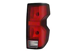 OEM Style LED Tail Light; Chrome Housing; Red/Clear Lens; Passenger Side (23-26 Colorado Z71, ZR2)