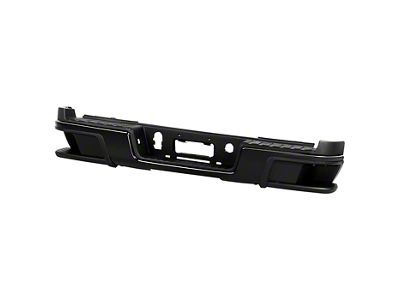 OEM Style Rear Bumper; Not Pre-Drilled for Backup Sensors; Black (15-19 Colorado)