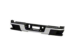 OEM Style Rear Bumper; Not Pre-Drilled for Backup Sensors; Chrome (15-19 Colorado)