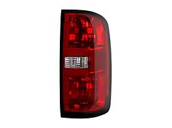 OEM Style Tail Light; Chrome Housing; Red/Clear Lens; Passenger Side (15-19 Colorado w/ Factory Halogen Tail Lights)