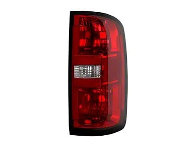 OEM Style Tail Light; Chrome Housing; Red/Clear Lens; Passenger Side (15-19 Colorado w/ Factory Halogen Tail Lights)