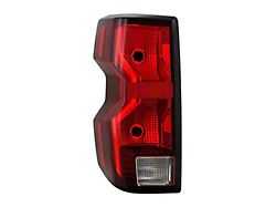 OEM Style Tail Lights; Chrome Housing; Red/Clear Lens; Driver Side (23-26 Colorado, Excluding Z71 & ZR2)