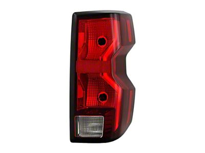 OEM Style Tail Lights; Chrome Housing; Red/Clear Lens; Passenger Side (23-26 Colorado, Excluding Z71 & ZR2)