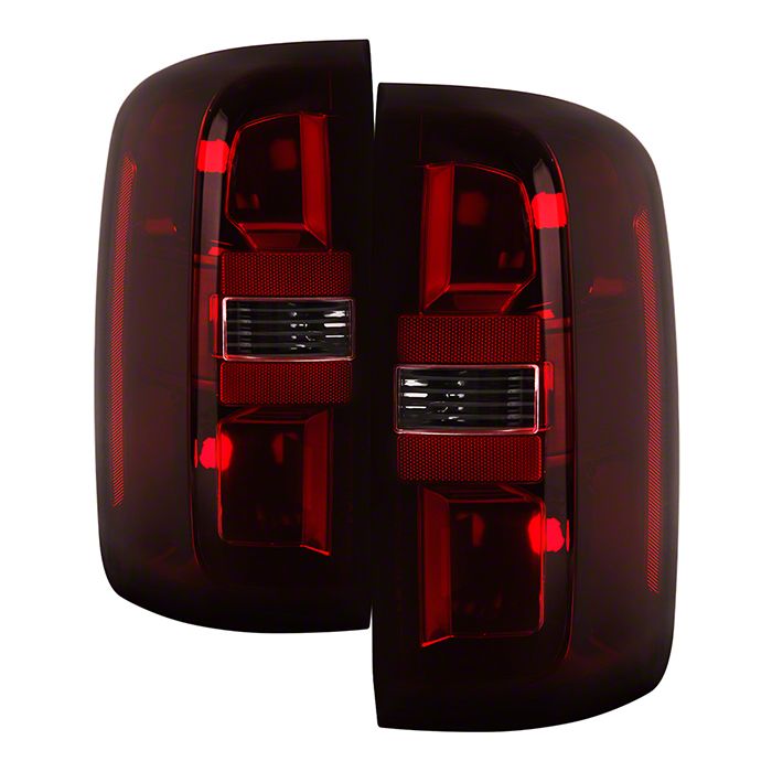 Colorado OEM Style Tail Lights; Chrome Housing; Smoked Lens (1519