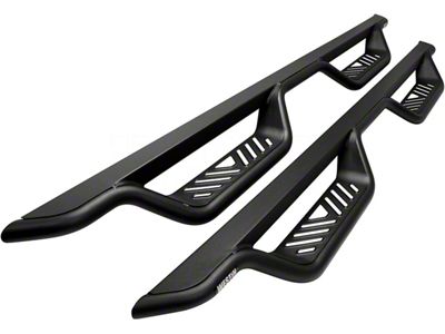 Westin Outlaw Drop Nerf Side Step Bars; Textured Black (15-22 Colorado Crew Cab)
