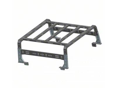 Overland Utility Bed Rack; Black (15-25 Colorado)