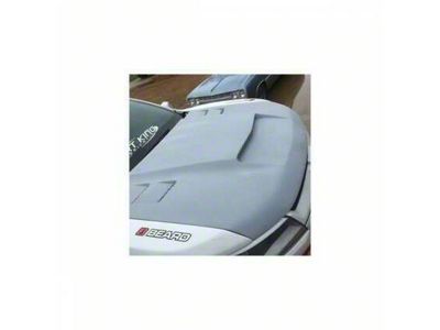 Ram Air Hood with Carbon Fiber Blister; Unpainted (15-22 Colorado)