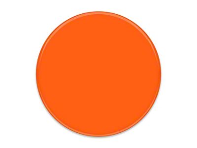 Rear Door Armrest Accent Trim; Gloss Orange (23-26 Colorado LT, WT)