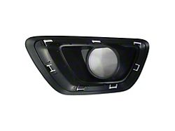 Replacement Fog Light Trim; Textured Black; Driver Side (15-22 Colorado, Excluding ZR2)