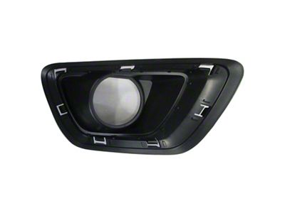 Replacement Fog Light Trim; Textured Black; Passenger Side (15-22 Colorado, Excluding ZR2)