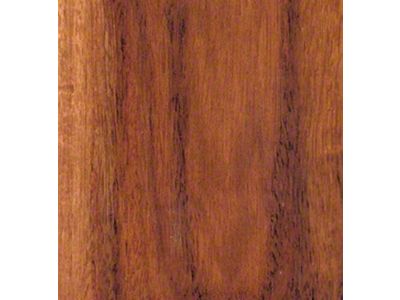 RETROLINER Real Wood Bed Liner; Black Walnut Wood; HydroSatin Finish; Mild Steel Punched Bed Strips (15-22 Colorado w/ 6-Foot Long Box)