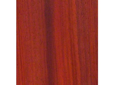 RETROLINER Real Wood Bed Liner; Paduak Wood; HydroSatin Finish; Mild Steel Punched Bed Strips (15-22 Colorado w/ 5-Foot Short Box)