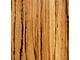 RETROLINER Real Wood Bed Liner; Zebra Wood; HydroSatin Finish; Mild Steel Punched Bed Strips (15-22 Colorado w/ 5-Foot Short Box)