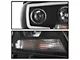 Signature Series Light Bar DRL Projector Headlights; Black Housing; Clear Lens (15-22 Colorado)