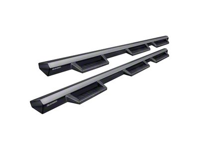 Superior Side Step Bars; Gloss Black (15-22 Colorado Crew Cab)