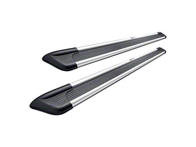 Sure-Grip Running Boards; Brushed Aluminum (15-22 Colorado Extended Cab)