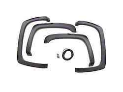 SX-Sport Style Fender Flares; Front and Rear; Textured (17-20 Colorado w/ 5-Foot Short Box, Excluding ZR2)