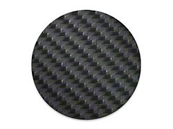 Tailgate Letter Inserts; Raw Carbon Fiber (23-25 Colorado)