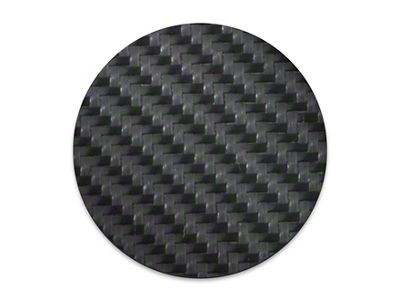Tailgate Letter Inserts; Raw Carbon Fiber (23-25 Colorado)