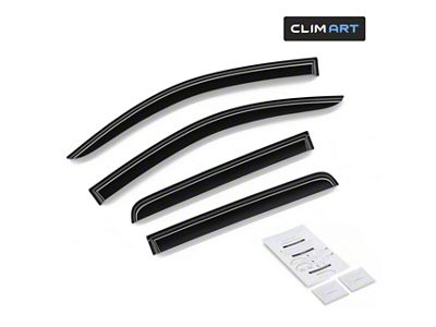 Tape-On Window Deflectors (15-22 Colorado Crew Cab)