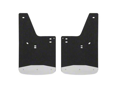 Textured Rubber Mud Guards; Front or Rear; 12-Inch x 20-Inch (17-22 Colorado ZR2)
