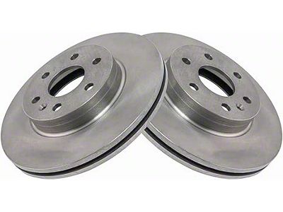 Vented 6-Lug Rotors; Front Pair (15-20 Colorado)