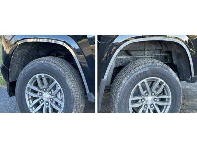 Wheel Well Accent Trim; Stainless Steel (23-25 Colorado)
