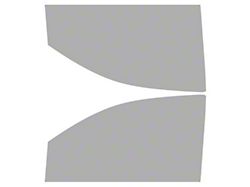 Window Tint Pre-Cut Kit; Front Roll-Ups; 25% Medium (23-25 Colorado Crew Cab)
