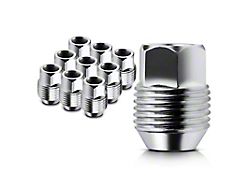 Yellow/Zinc Plated Lug Nuts; M12x1.5; Set of 10 (04-12 Colorado)