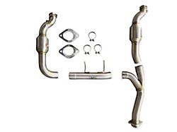 CVF Stainless Steel Catted Down-Pipes with Turbo Exhaust Adapters (15-16 3.5L EcoBoost F-150)