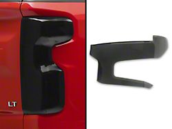 Headlight and Tail Light Covers; Smoked (22-26 Silverado 1500, Excluding Custom, Custom Trail Boss & WT)