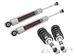 Rough Country Suspension N3 Loaded Leveling Front Struts and Premium N3 Rear Shocks for 2-Inch Lift (14-18 Silverado 1500)
