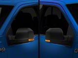 Spec-D Powered Heated Mirrors with LED Turn Signal; Black (15-18 F-150)