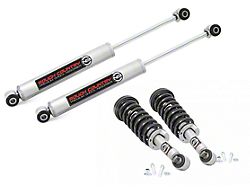 Rough Country Suspension N3 Loaded Front Struts and Premium N3 Rear Shocks for Stock Height (14-26 4WD F-150, Excluding Raptor)
