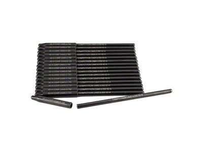 Comp Cams XD-A Adjustable Pushrod; 7.950 to 8.182-Inch; Set of 16 (10-19 6.0L Silverado 3500 HD)