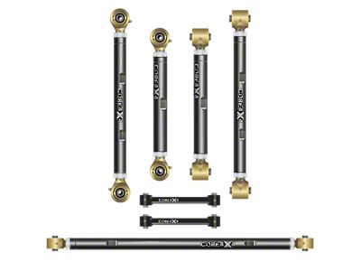 Core 4x4 Race Series Adjustable Rear Upper and Lower Control Arm, Track Bar, End Link Kit (09-25 RAM 1500, Excluding RHO & TRX)