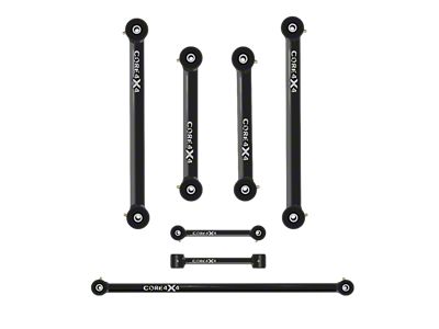 Core 4x4 Town Series Fixed Rear Upper and Lower Control Arm, Panhard/Track Bar and End Link Kit (09-18 RAM 1500)
